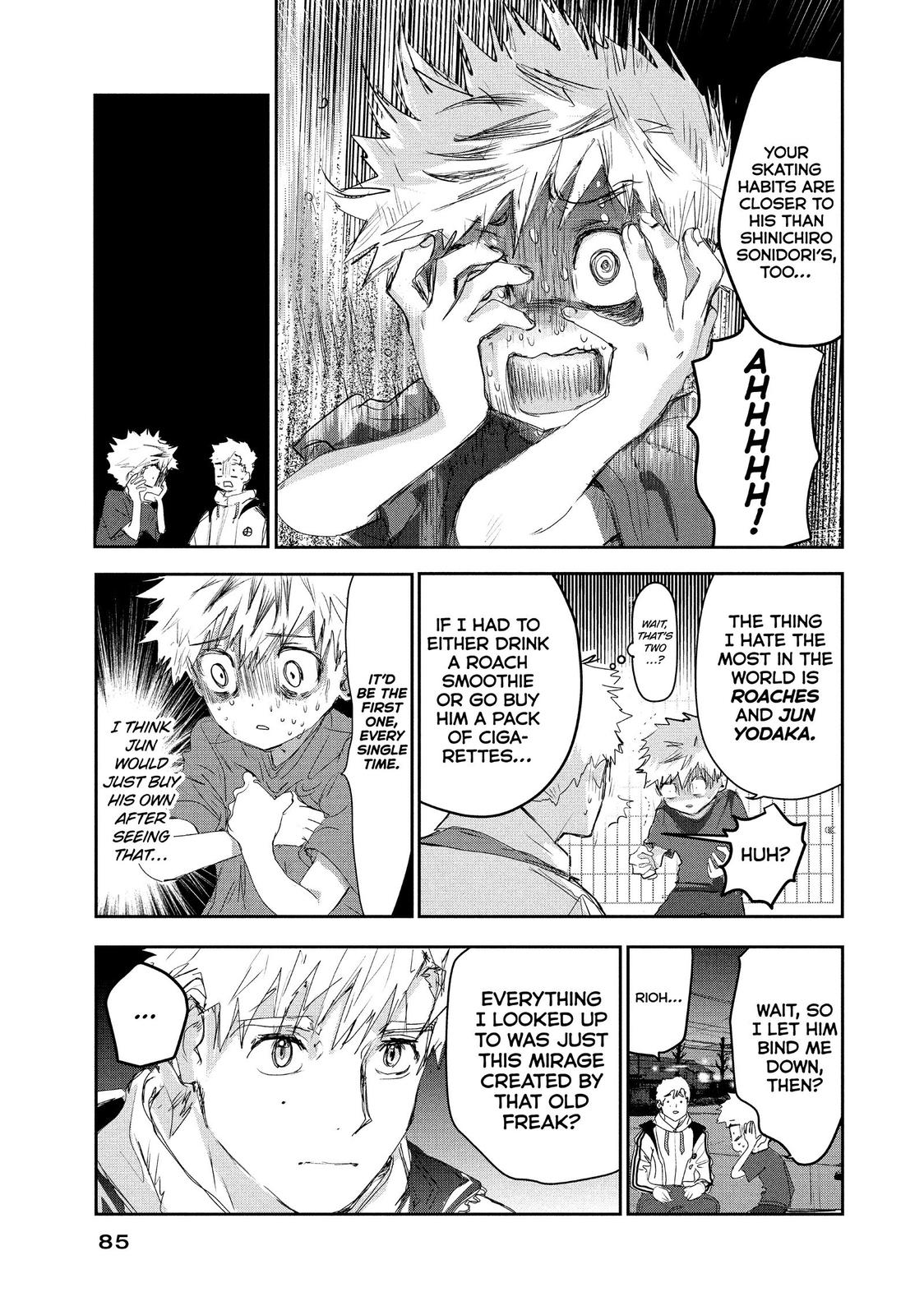 Medalist manga, chapter 13, page 22 of 31