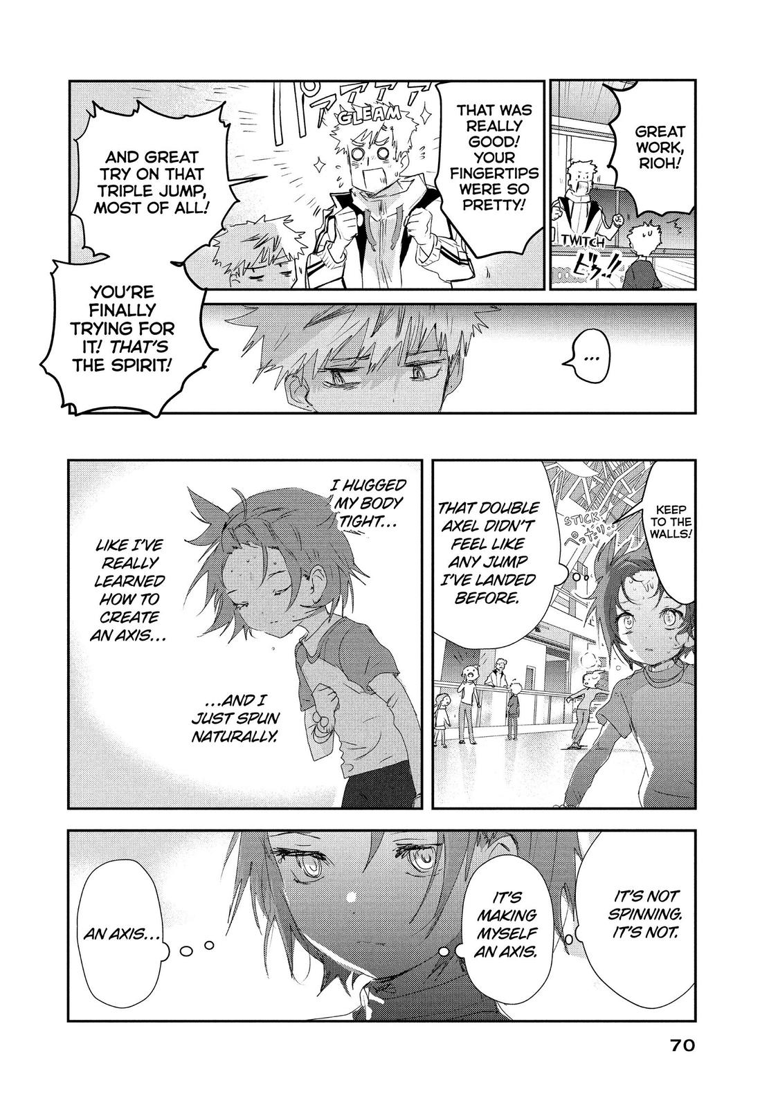 Medalist manga, chapter 13, page 8 of 31