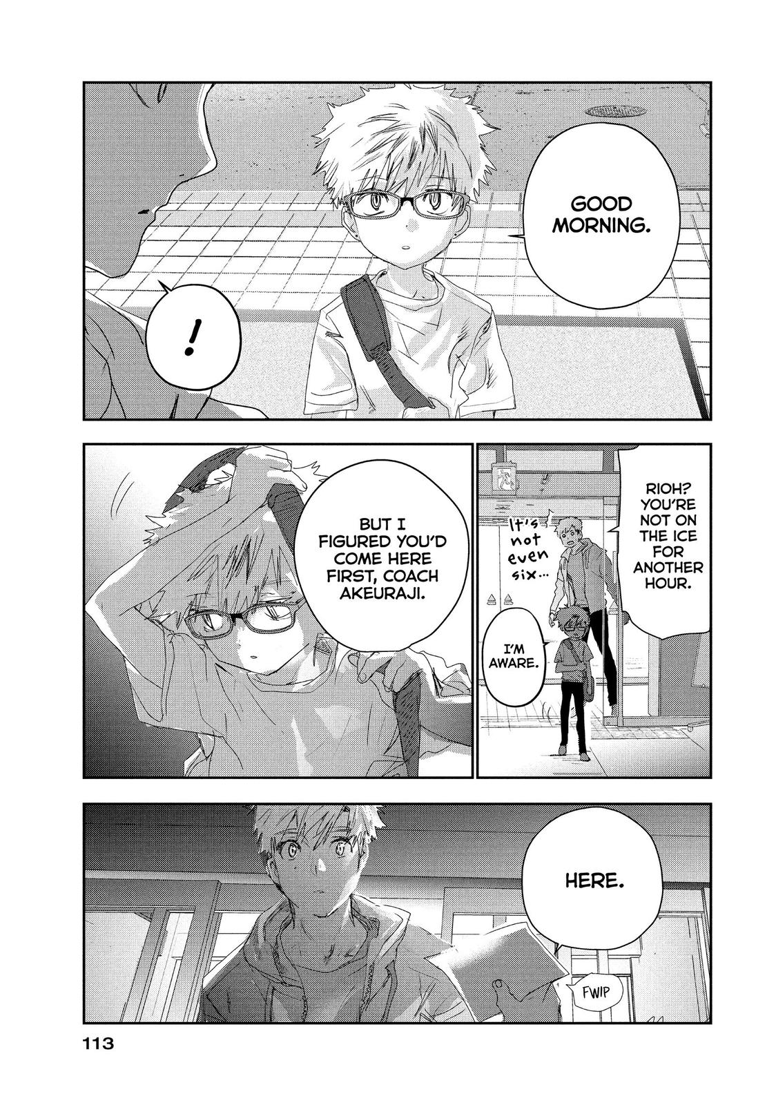 Medalist manga, chapter 14, page 19 of 26