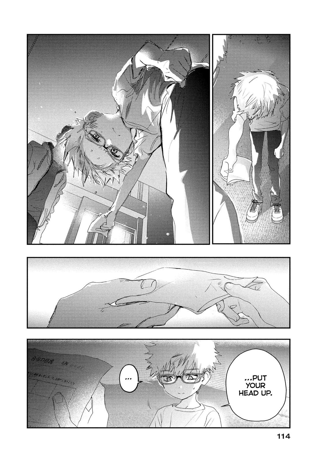 Medalist manga, chapter 14, page 20 of 26