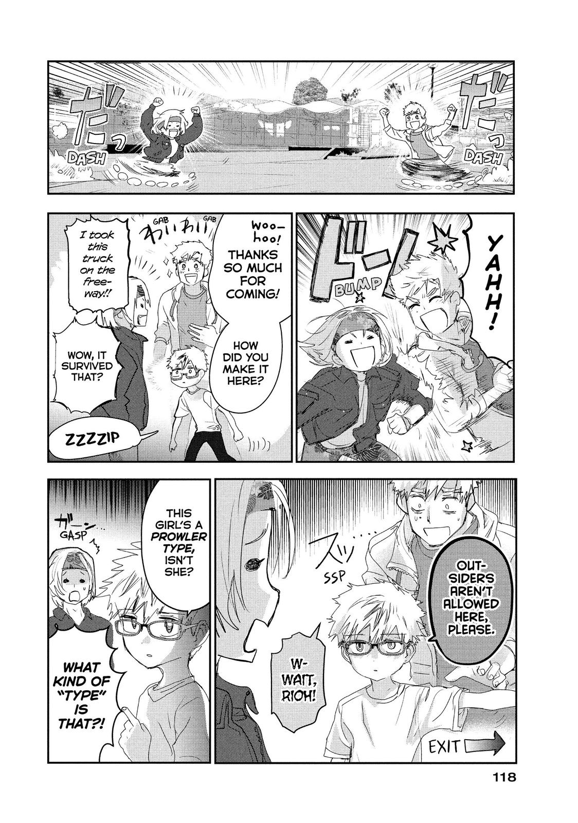 Medalist manga, chapter 14, page 24 of 26