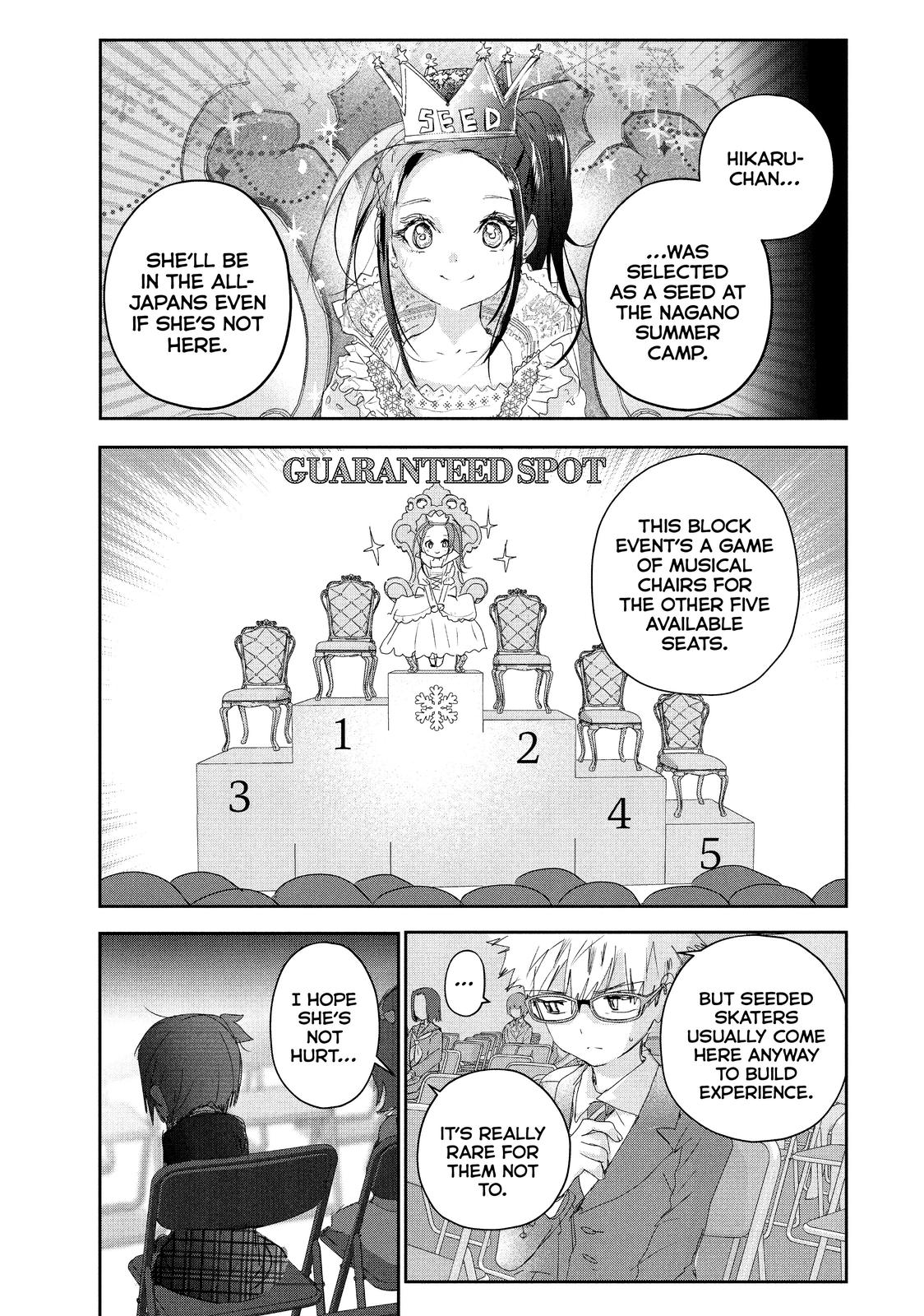 Medalist manga, chapter 16, page 22 of 40