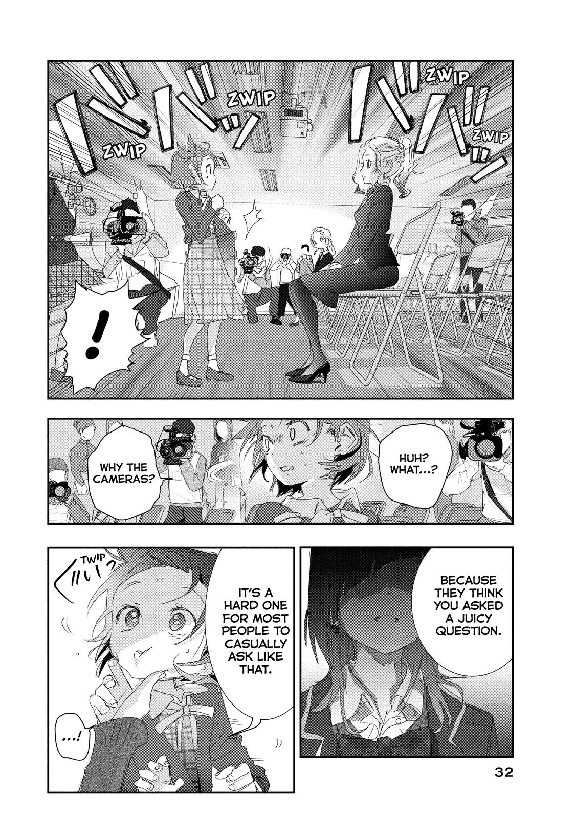 Medalist manga, chapter 16, page 30 of 40