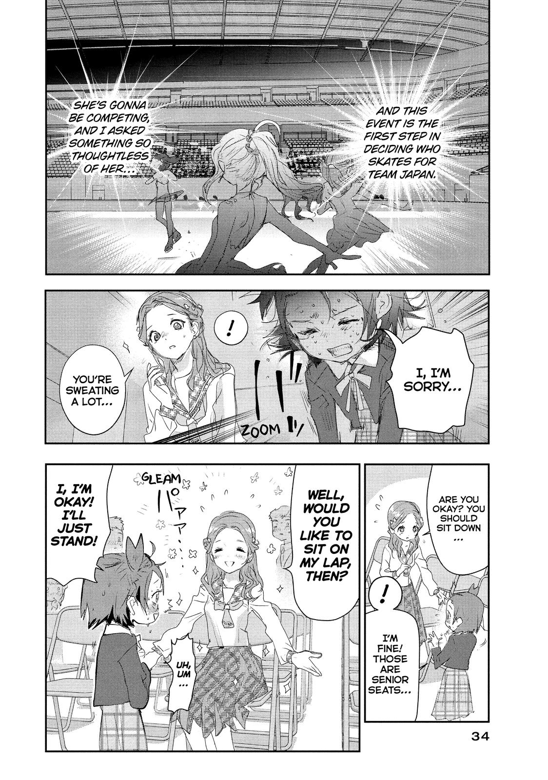 Medalist manga, chapter 16, page 32 of 40
