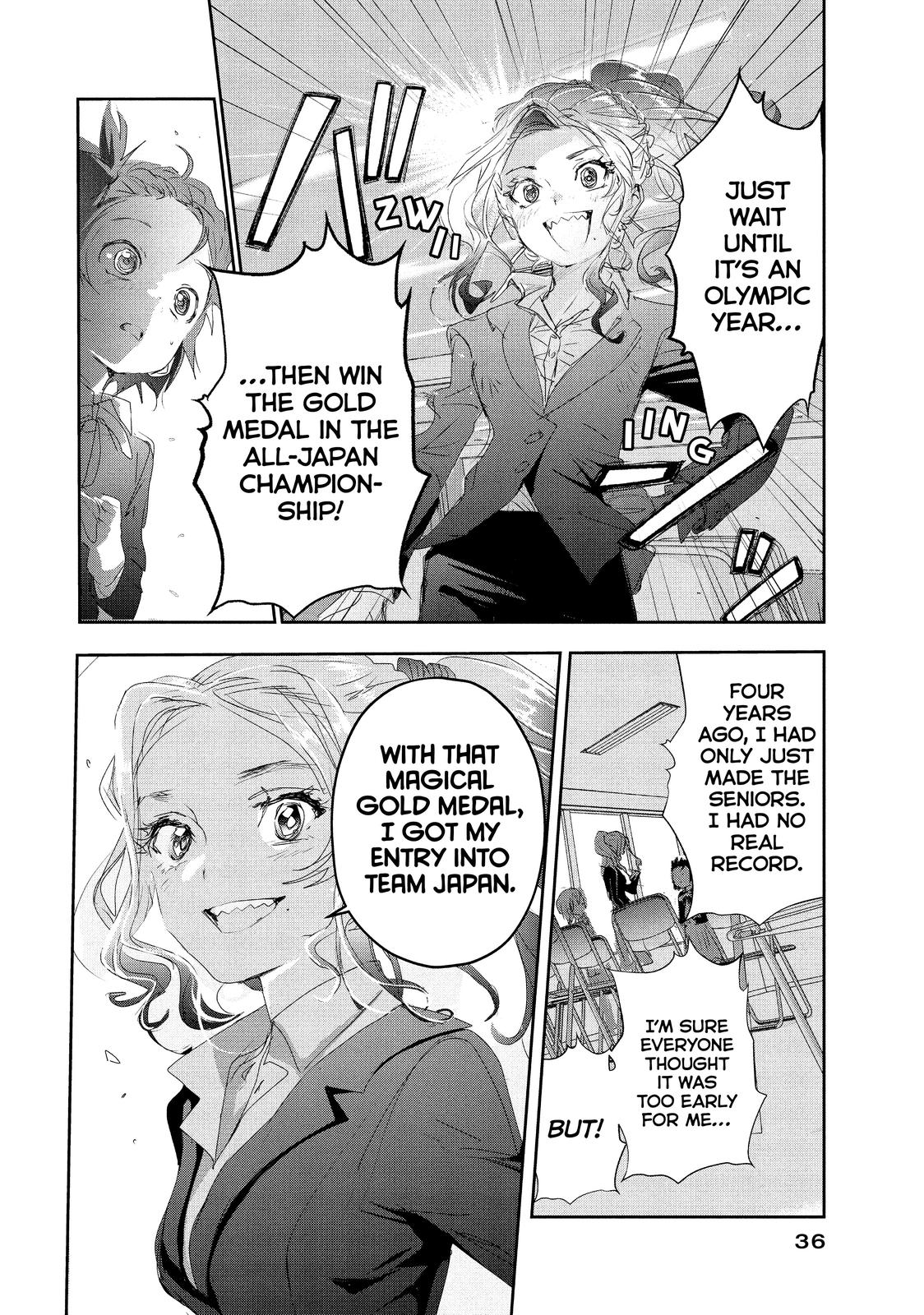 Medalist manga, chapter 16, page 34 of 40