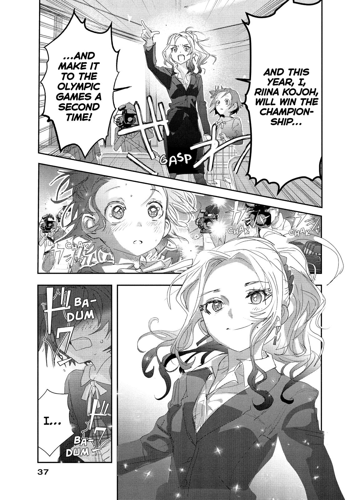 Medalist manga, chapter 16, page 35 of 40
