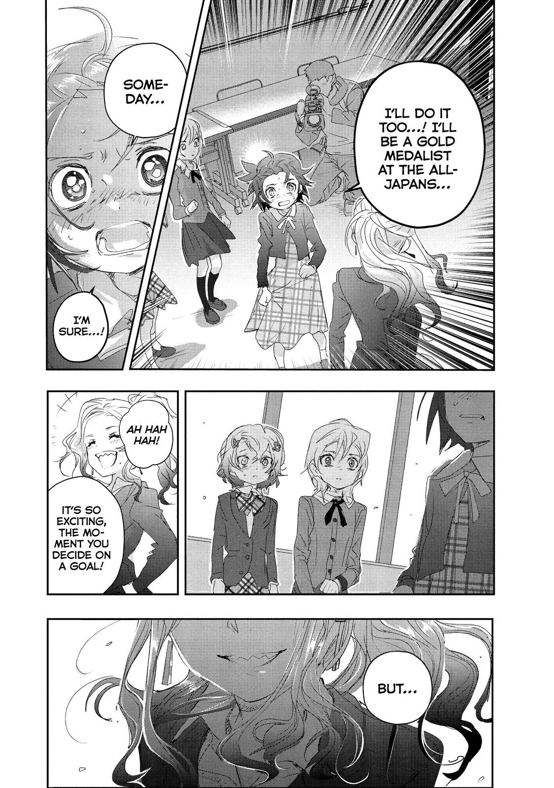 Medalist manga, chapter 16, page 36 of 40
