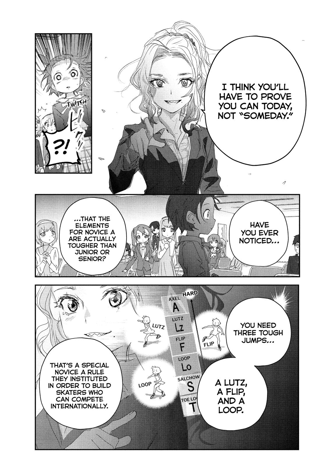 Medalist manga, chapter 16, page 37 of 40