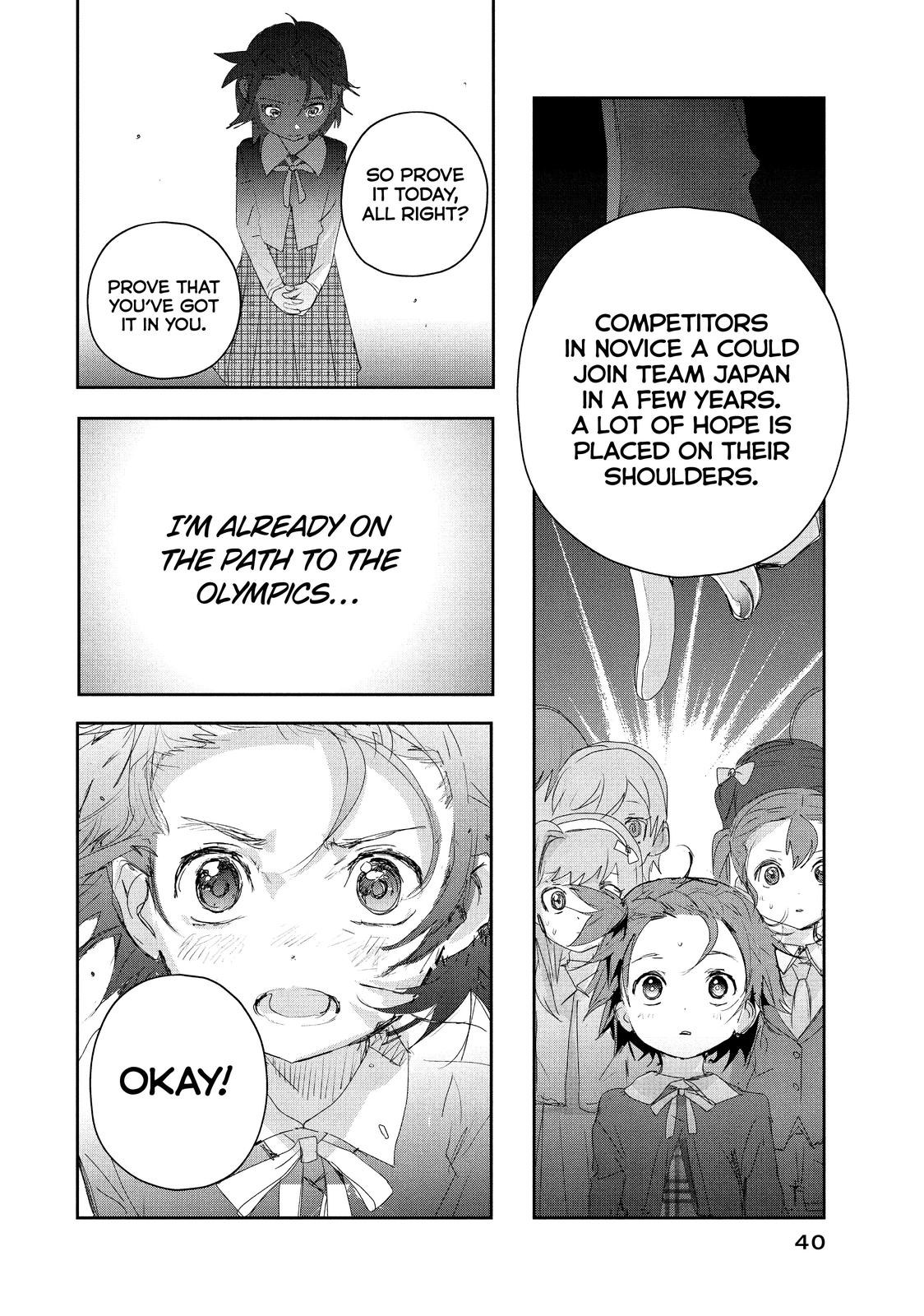 Medalist manga, chapter 16, page 38 of 40