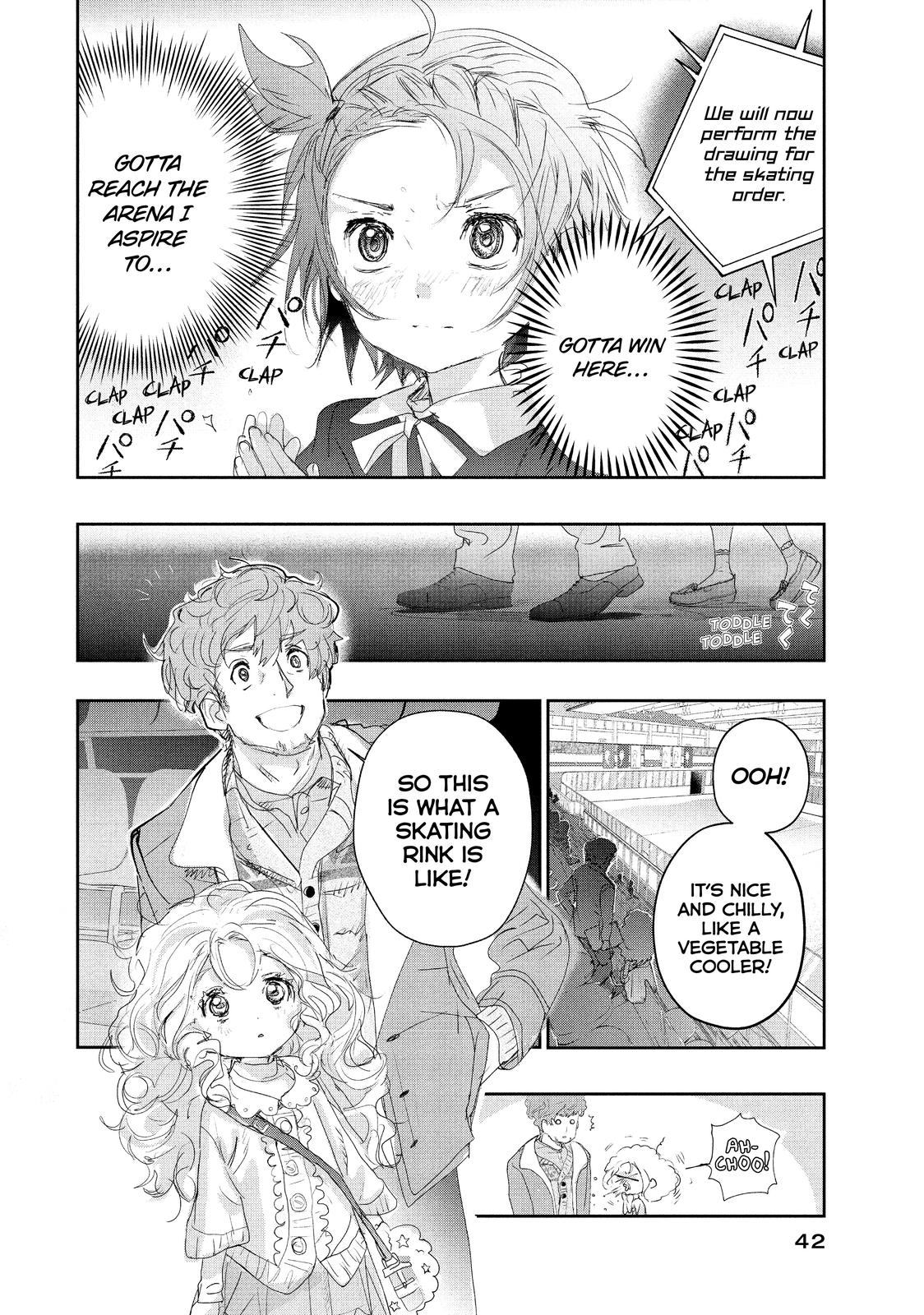 Medalist manga, chapter 16, page 40 of 40