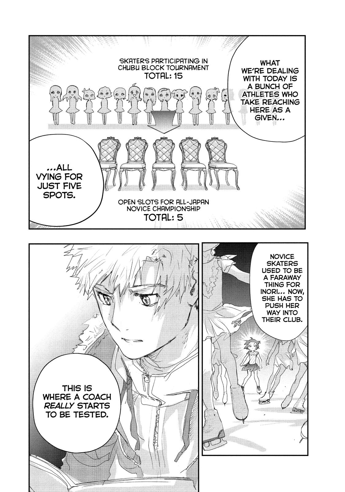 Medalist manga, chapter 16, page 8 of 40