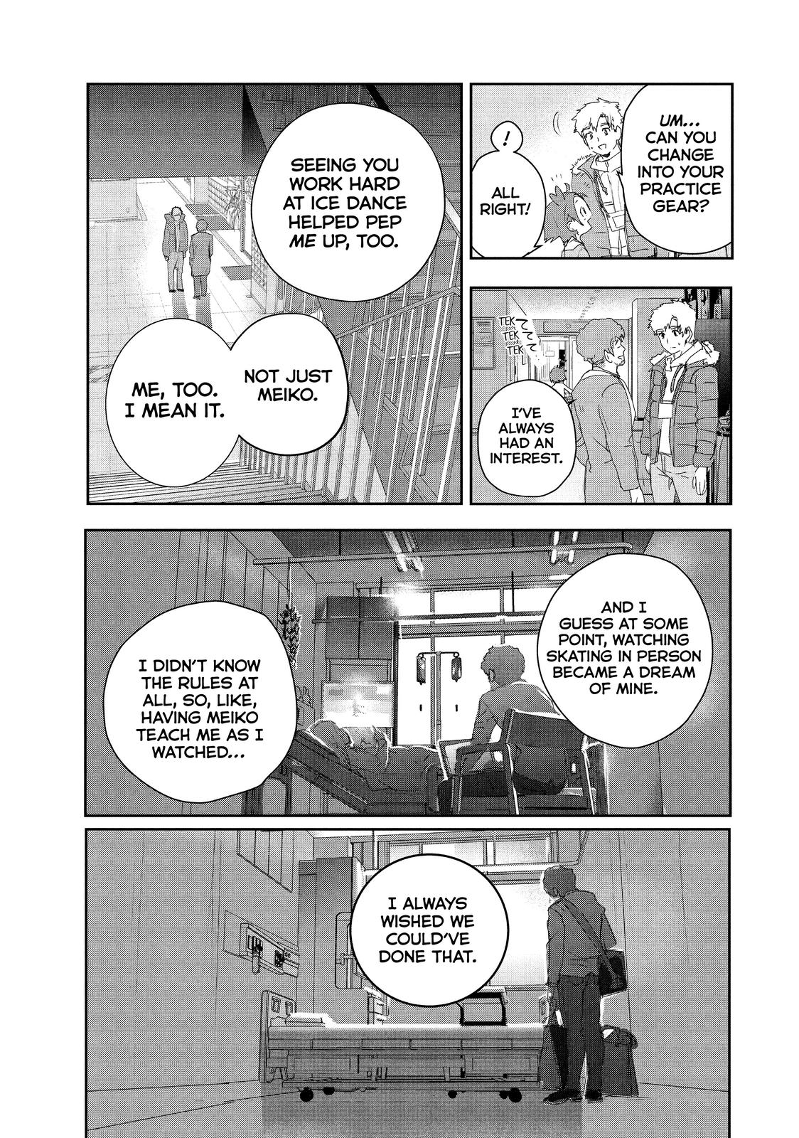 Medalist manga, chapter 17, page 14 of 34