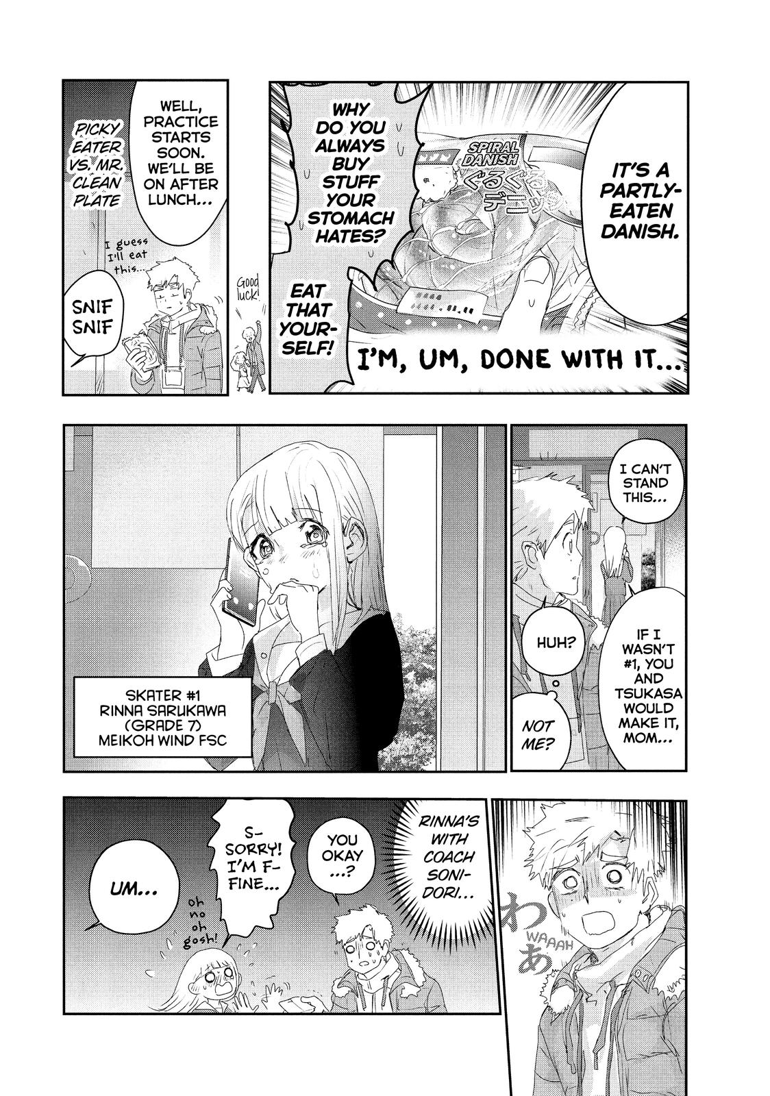Medalist manga, chapter 17, page 17 of 34