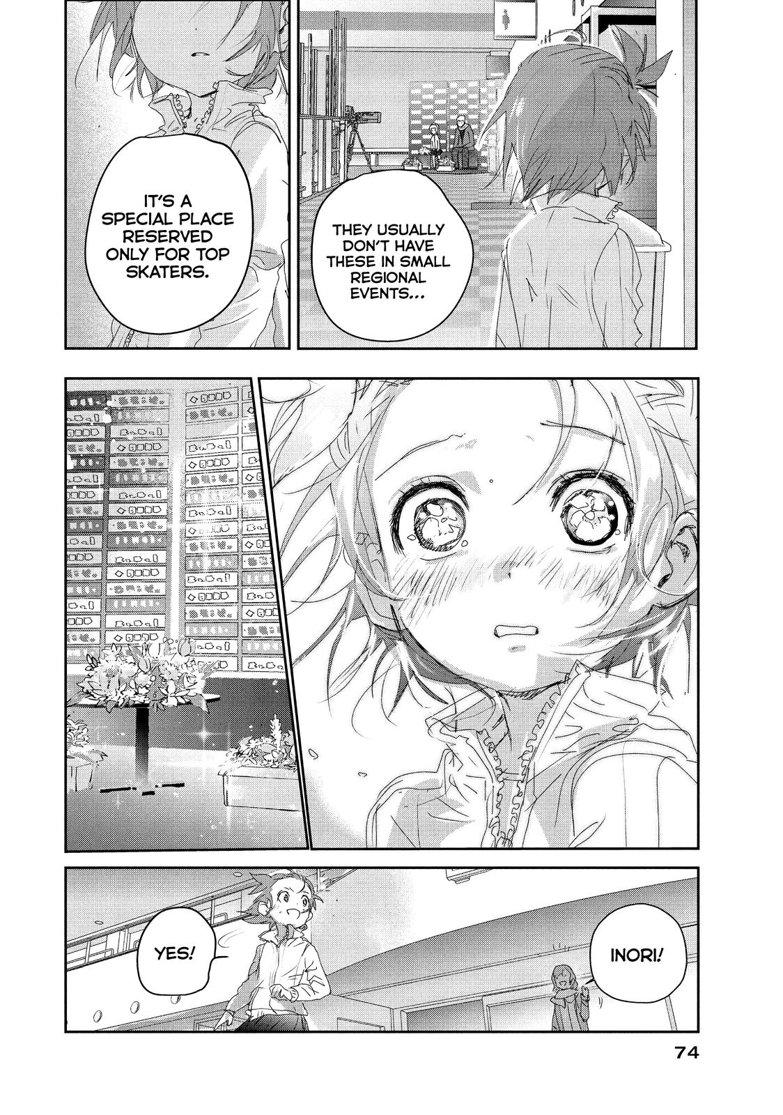 Medalist manga, chapter 17, page 30 of 34