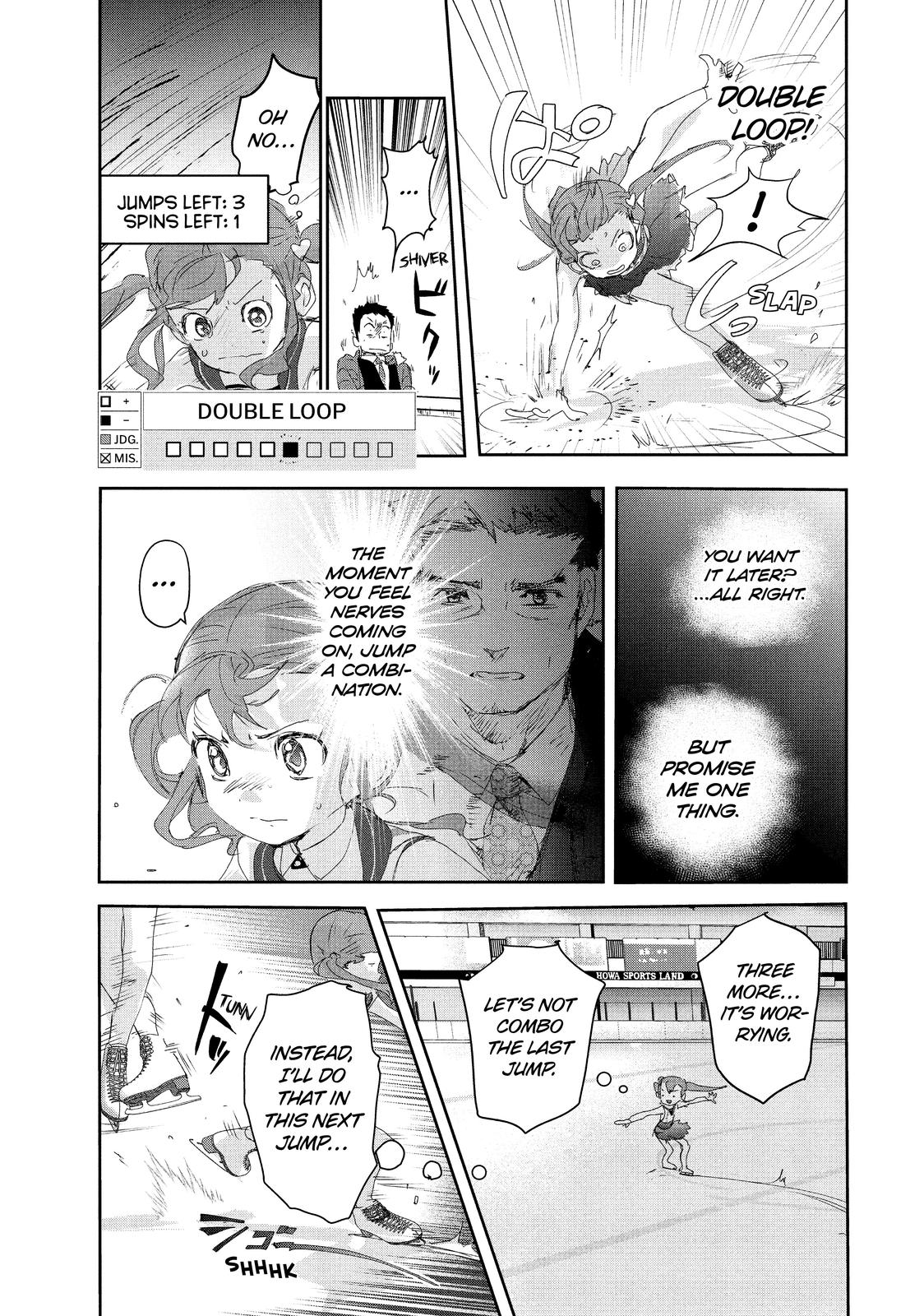 Medalist manga, chapter 18, page 31 of 48