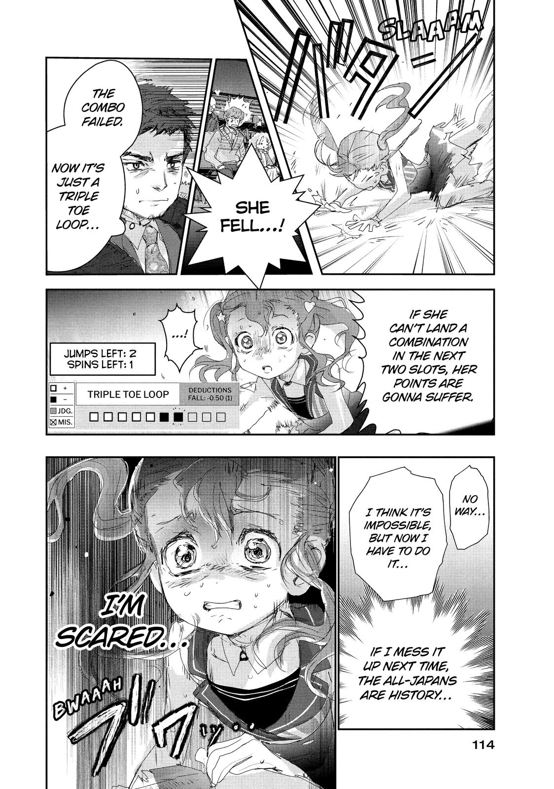 Medalist manga, chapter 18, page 32 of 48