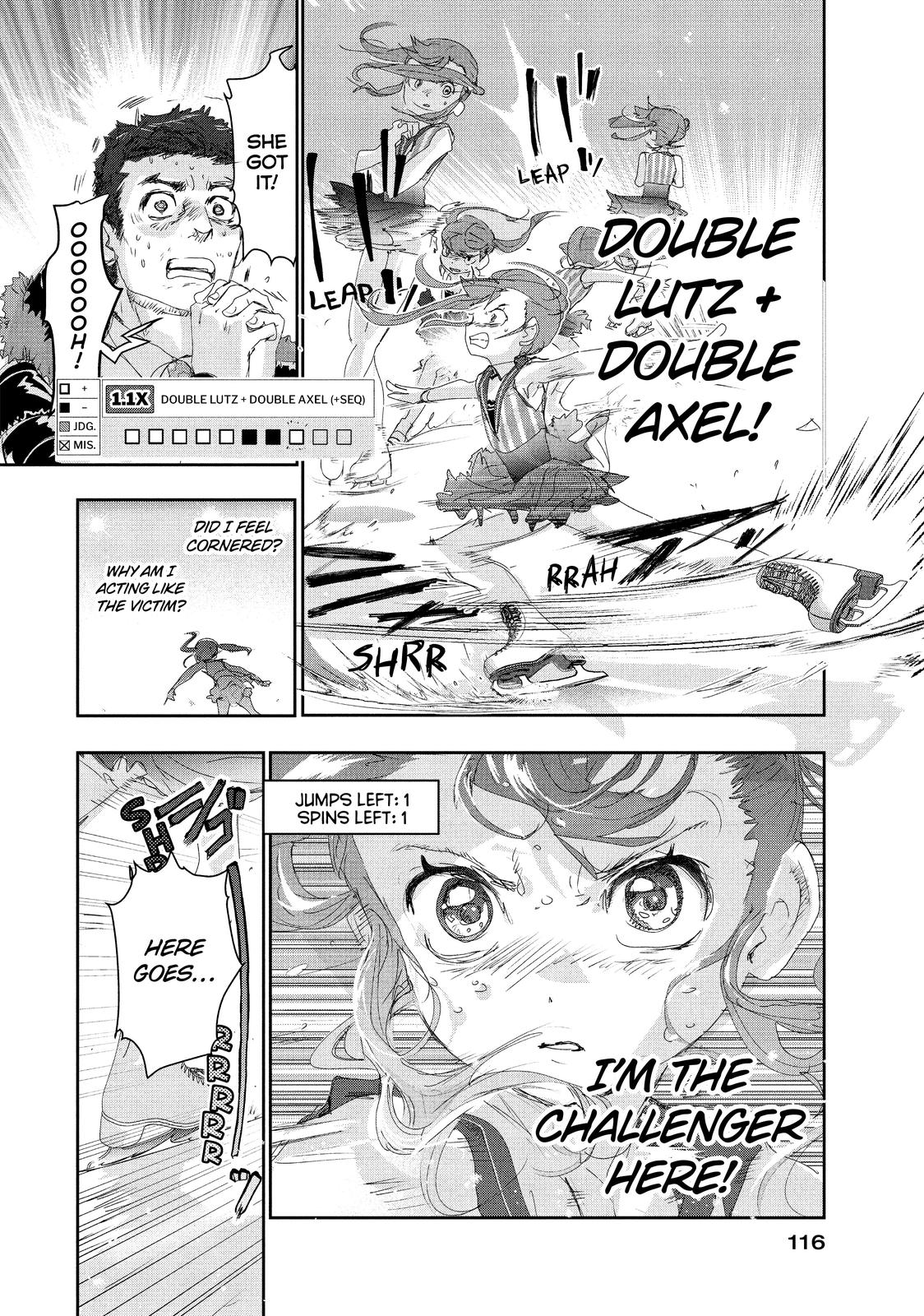 Medalist manga, chapter 18, page 34 of 48