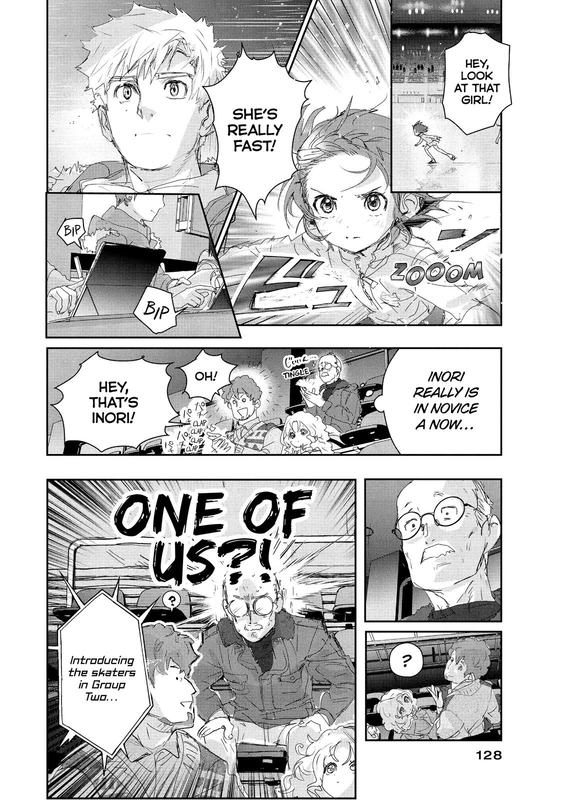 Medalist manga, chapter 18, page 46 of 48