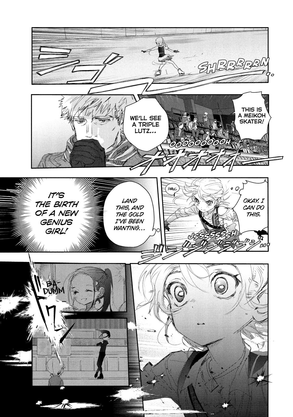 Medalist manga, chapter 19, page 23 of 40