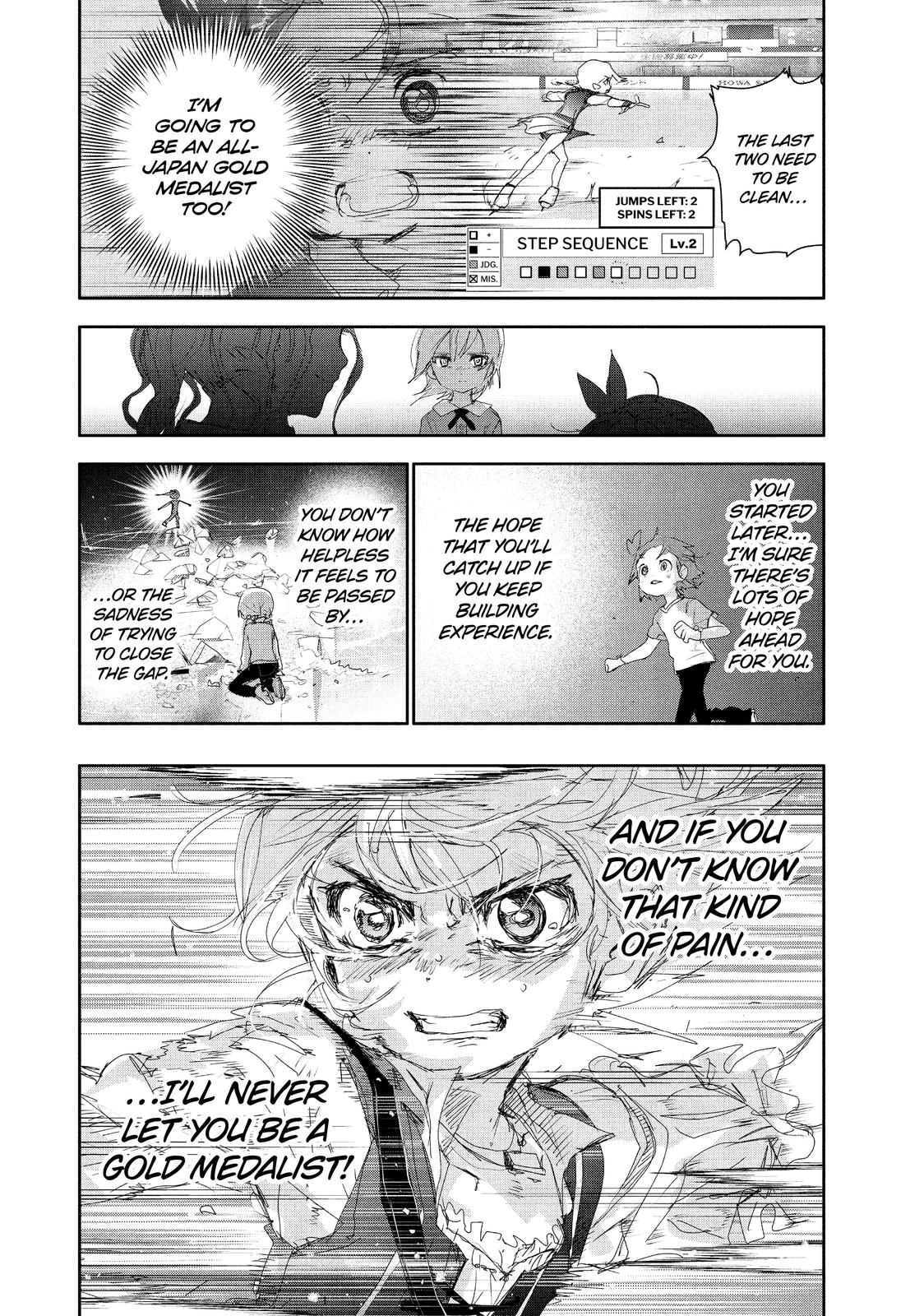 Medalist manga, chapter 19, page 30 of 40