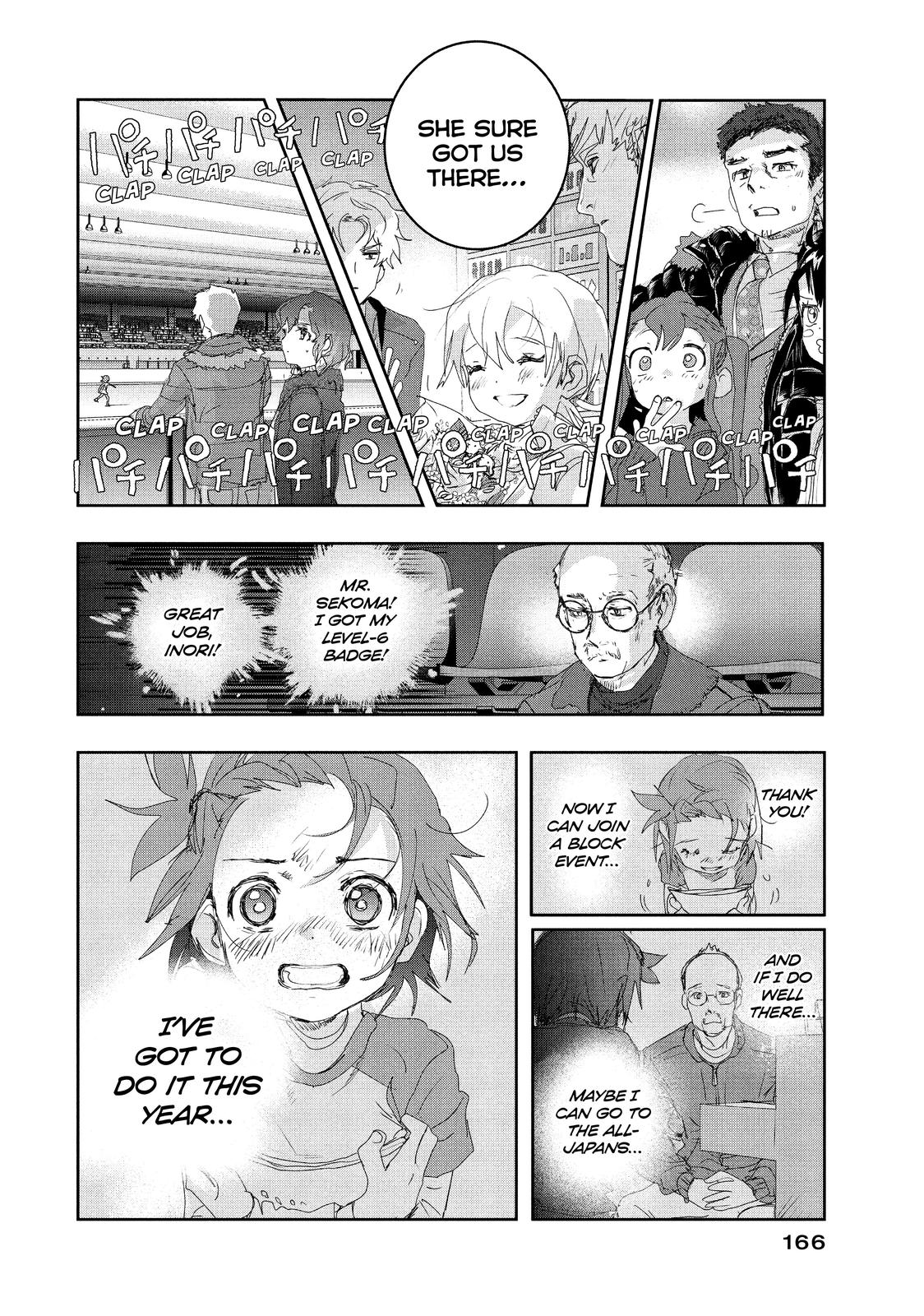 Medalist manga, chapter 19, page 36 of 40