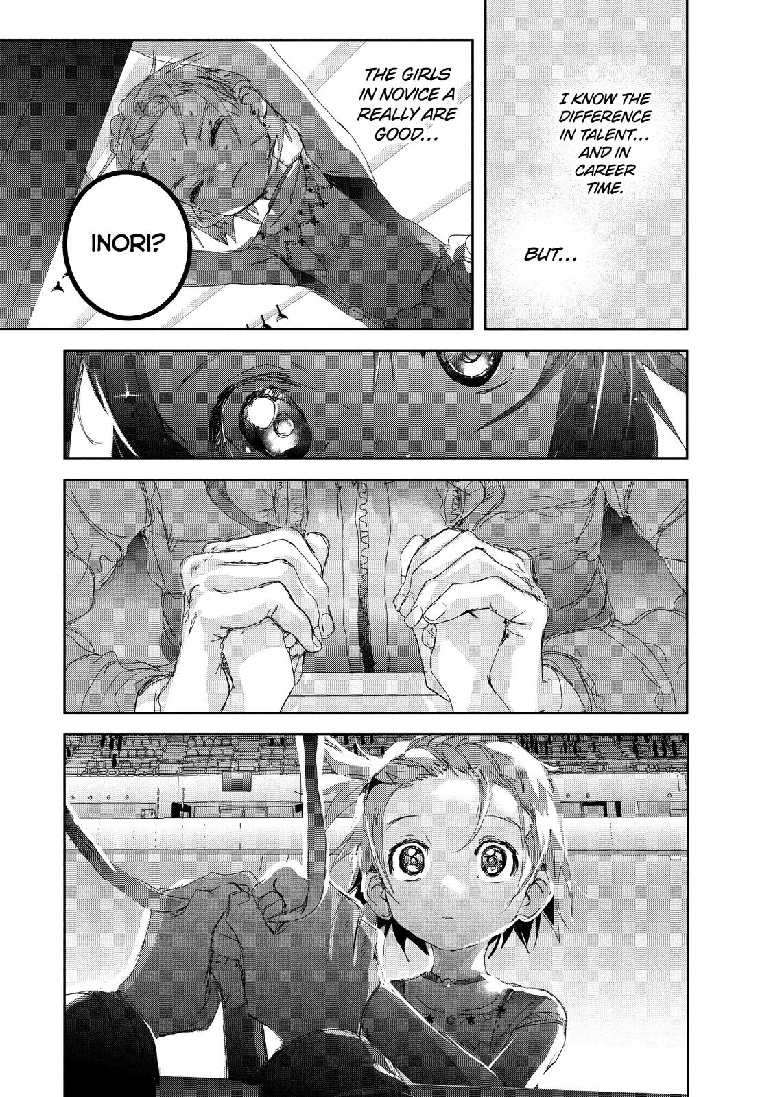 Medalist manga, chapter 19, page 38 of 40