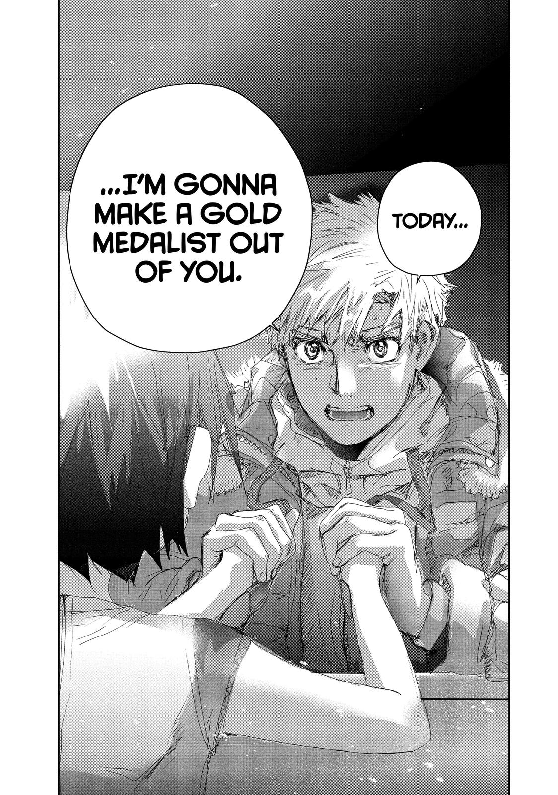 Medalist manga, chapter 19, page 39 of 40