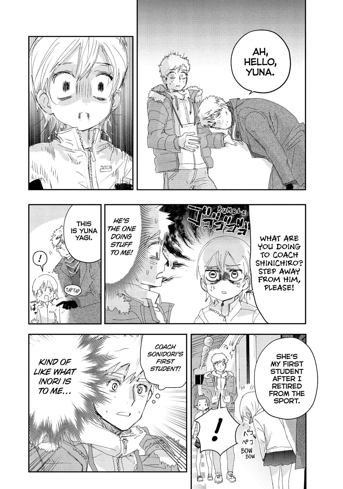 Medalist manga, chapter 19, page 8 of 40