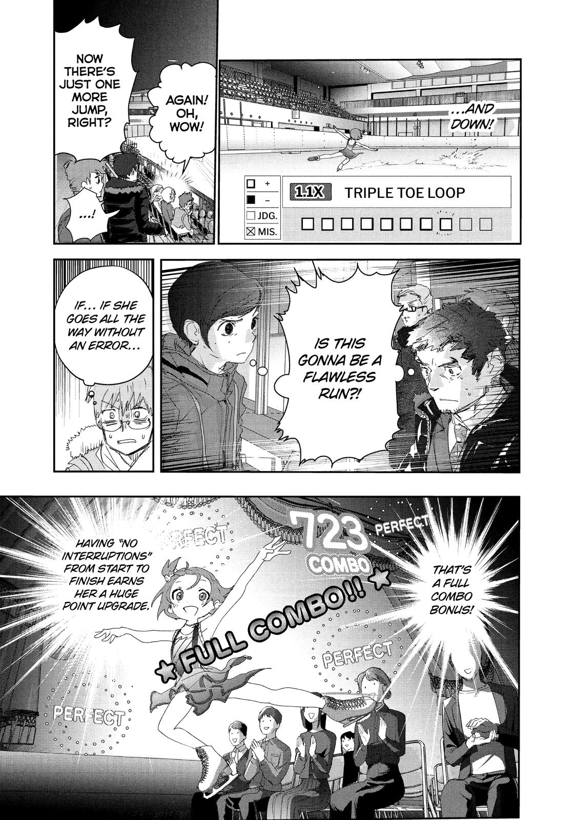 Medalist manga, chapter 20, page 34 of 59