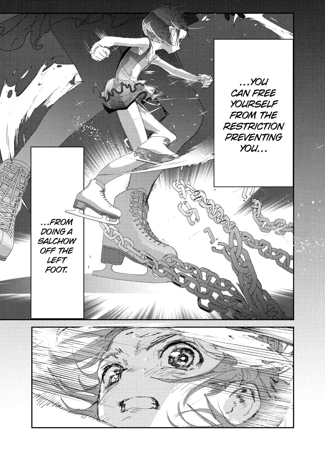 Medalist manga, chapter 20, page 42 of 59