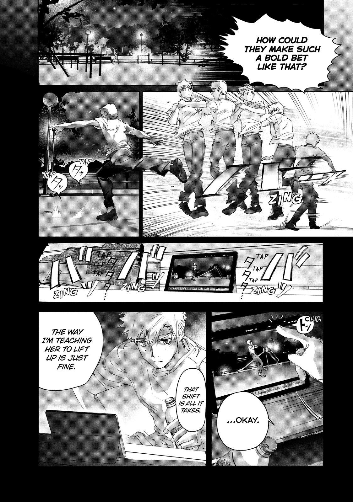 Medalist manga, chapter 20, page 47 of 59