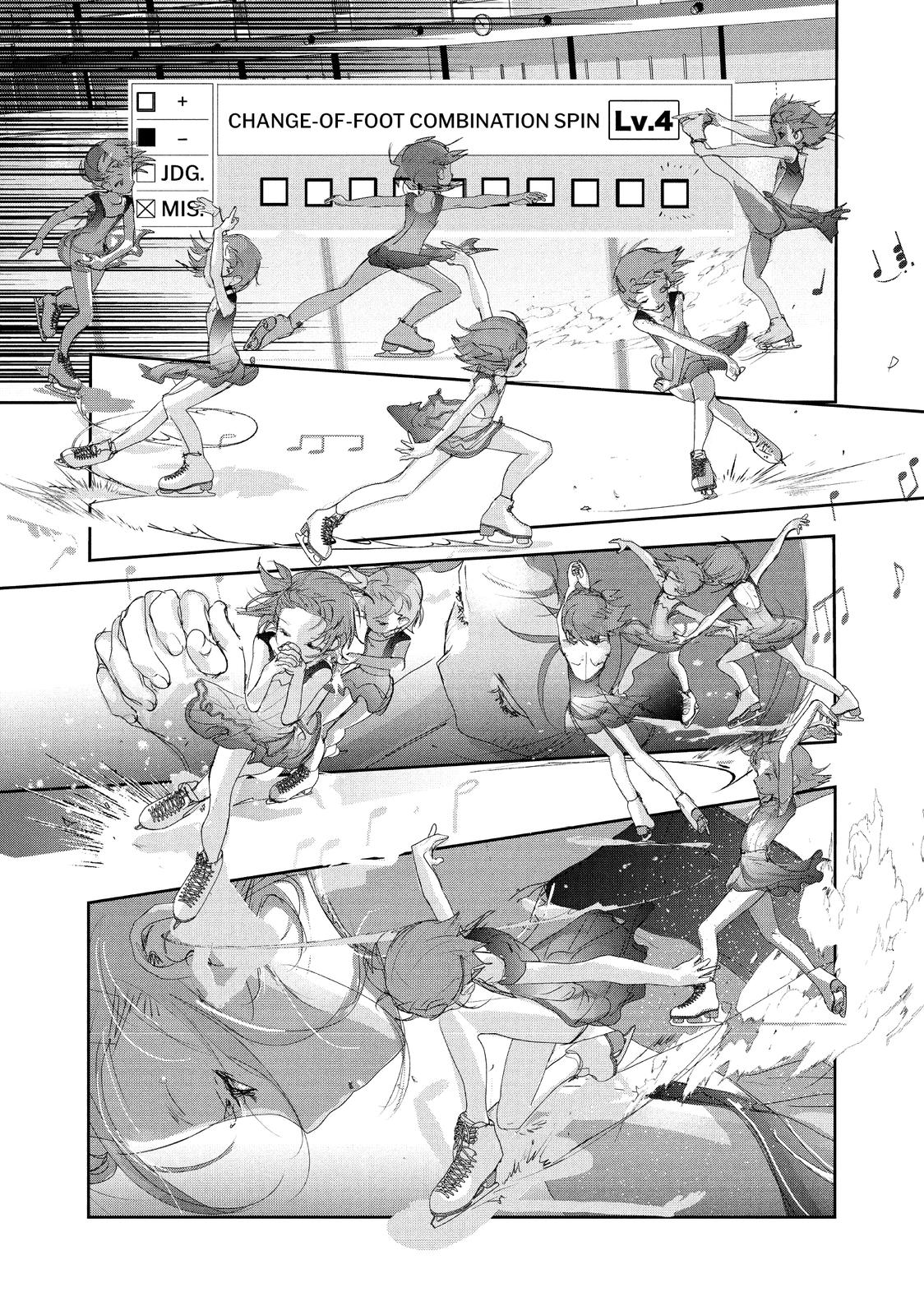 Medalist manga, chapter 20, page 53 of 59