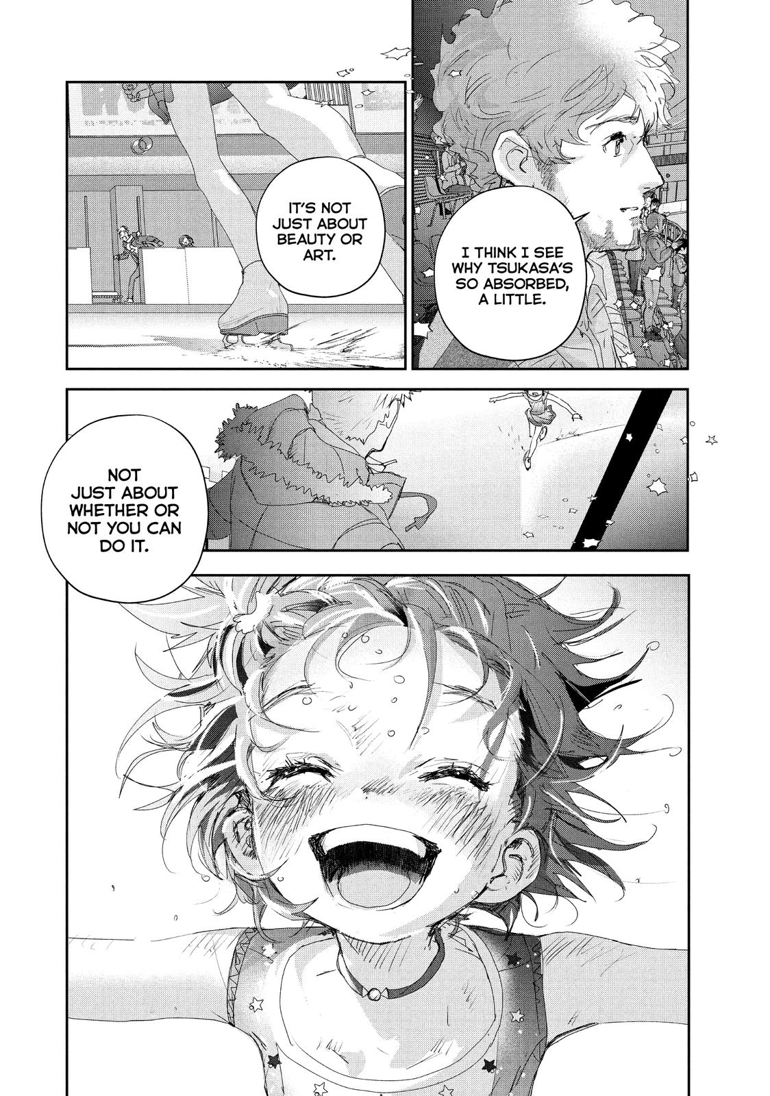 Medalist manga, chapter 20, page 57 of 59
