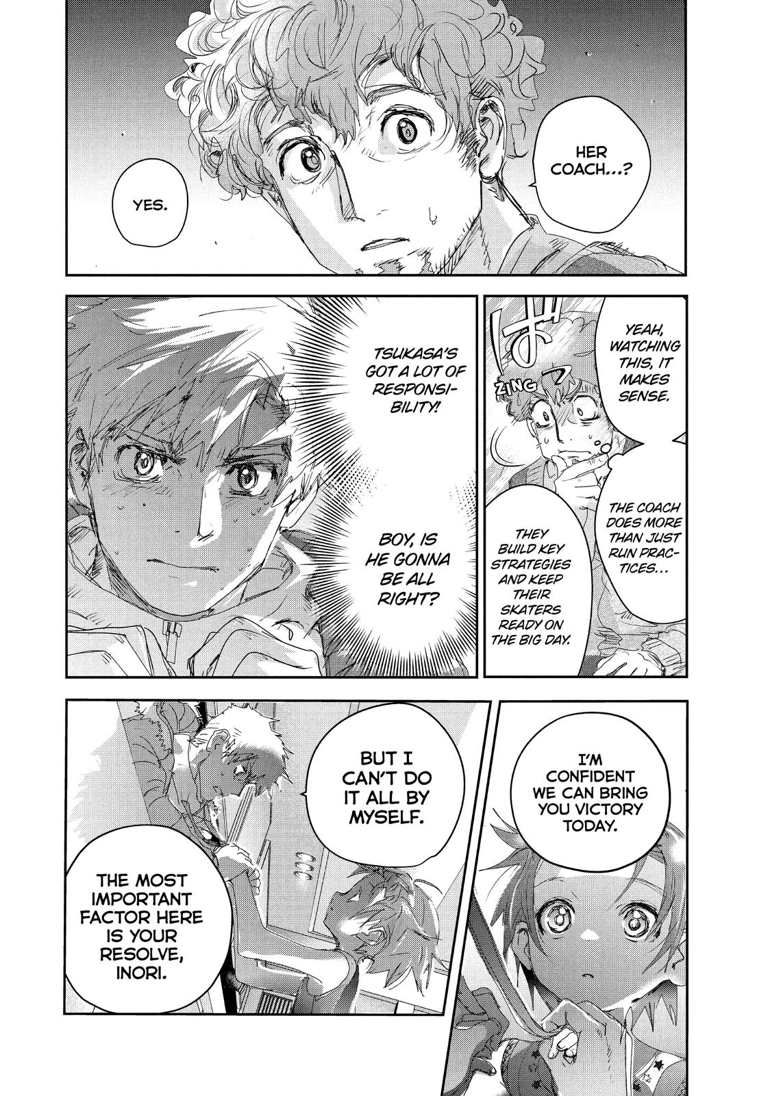 Medalist manga, chapter 20, page 9 of 59