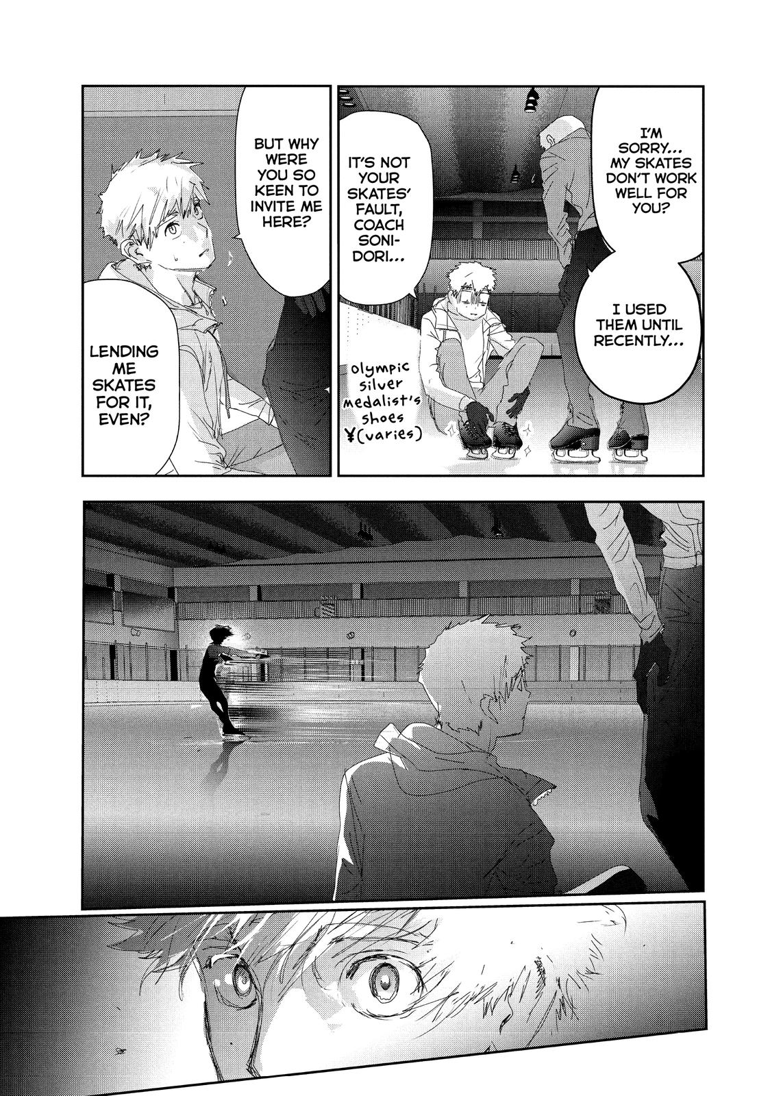 Medalist manga, chapter 22, page 13 of 45