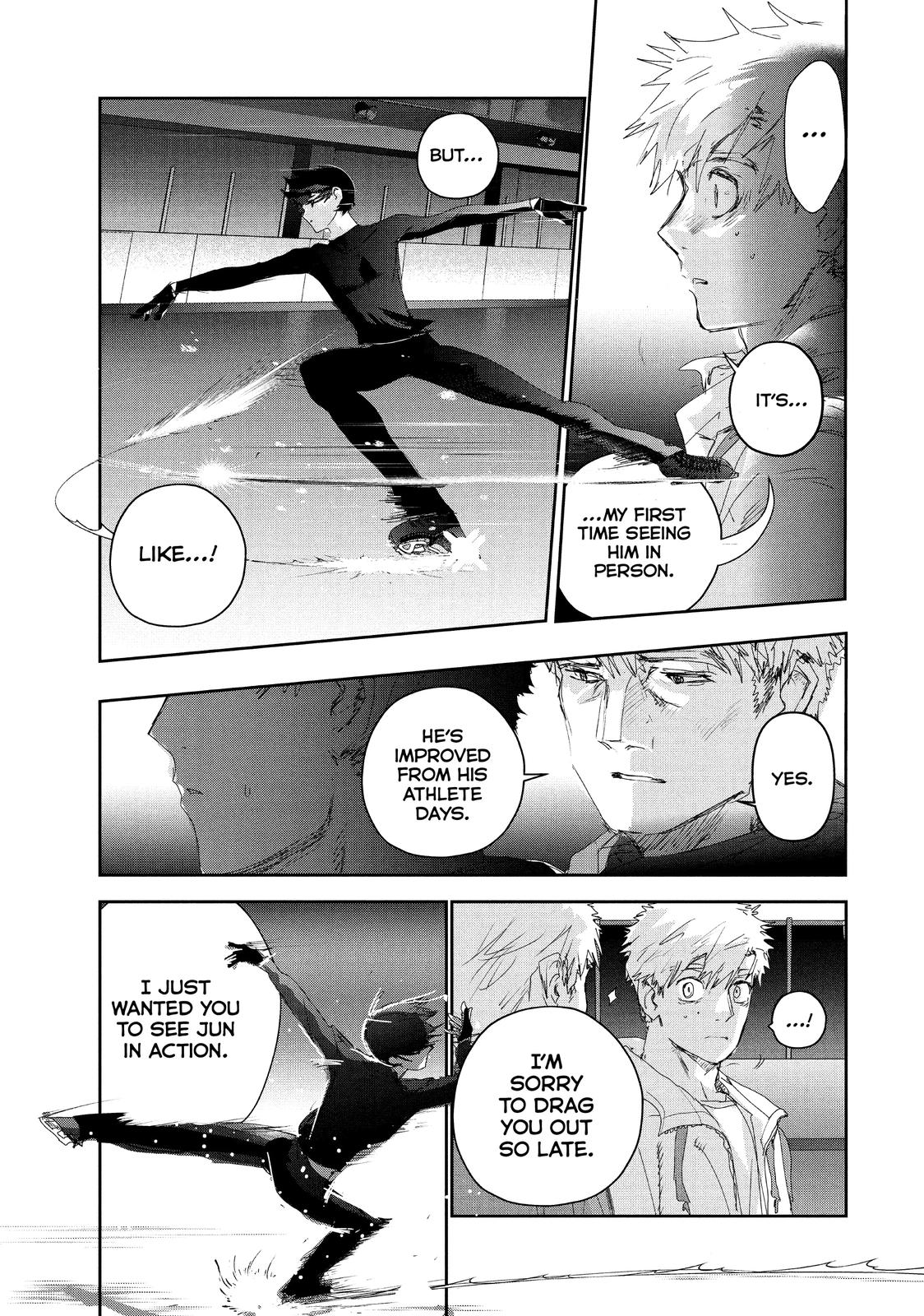Medalist manga, chapter 22, page 16 of 45