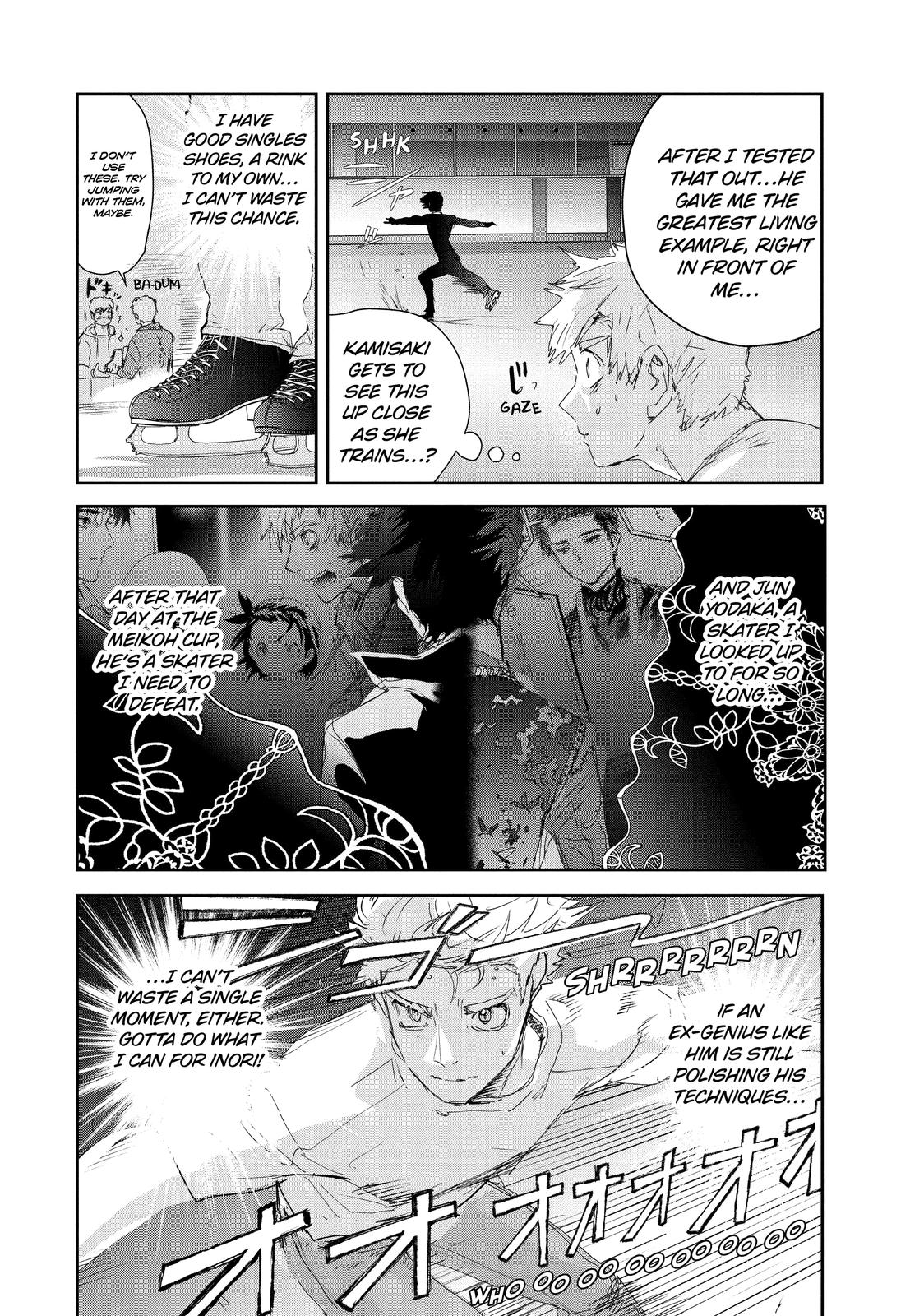 Medalist manga, chapter 22, page 21 of 45
