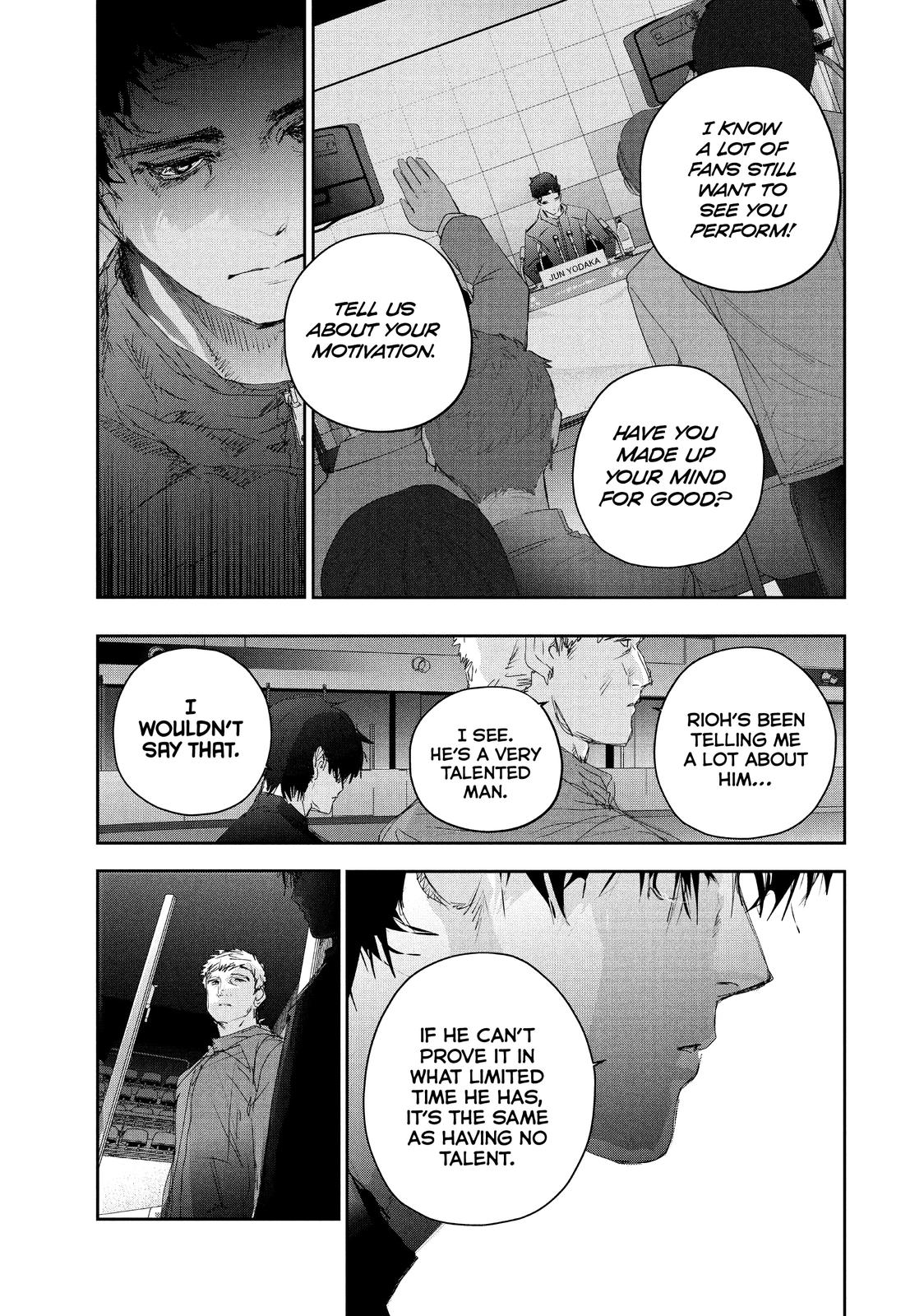 Medalist manga, chapter 22, page 24 of 45