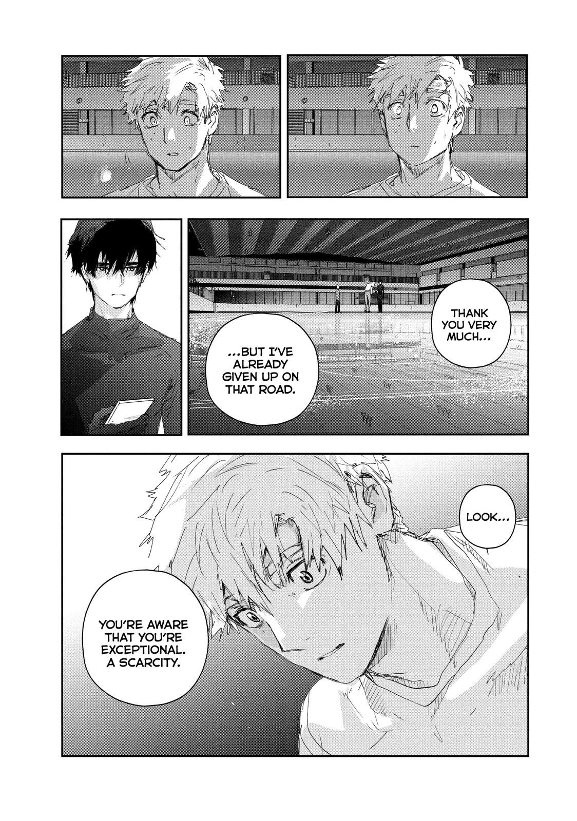 Medalist manga, chapter 22, page 32 of 45