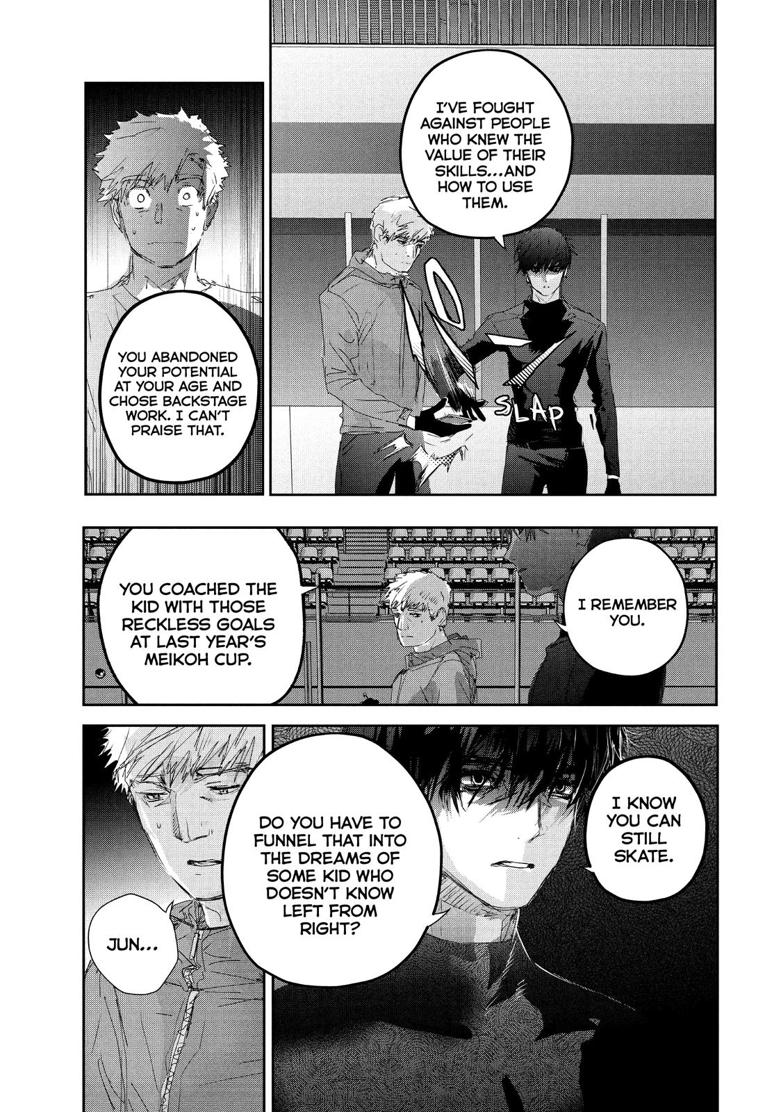 Medalist manga, chapter 22, page 34 of 45