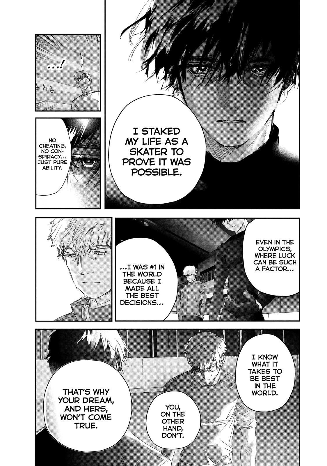 Medalist manga, chapter 22, page 38 of 45