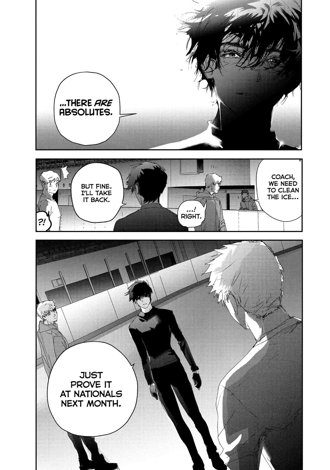Medalist manga, chapter 22, page 40 of 45
