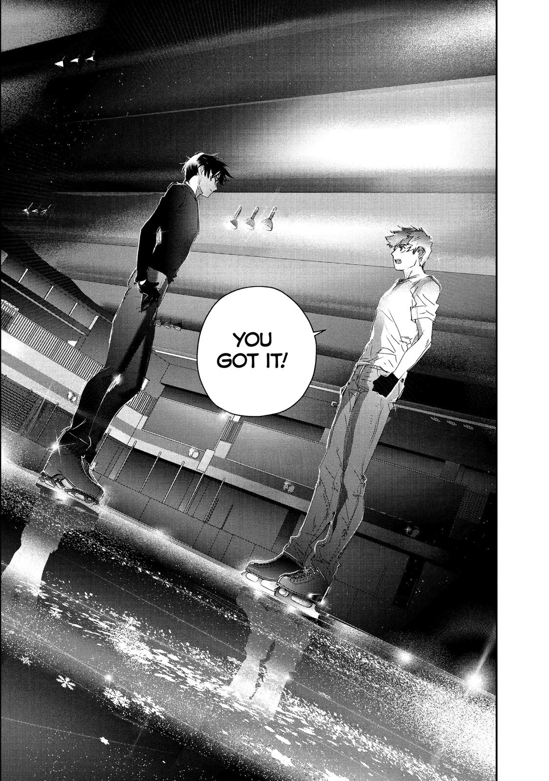 Medalist manga, chapter 22, page 42 of 45