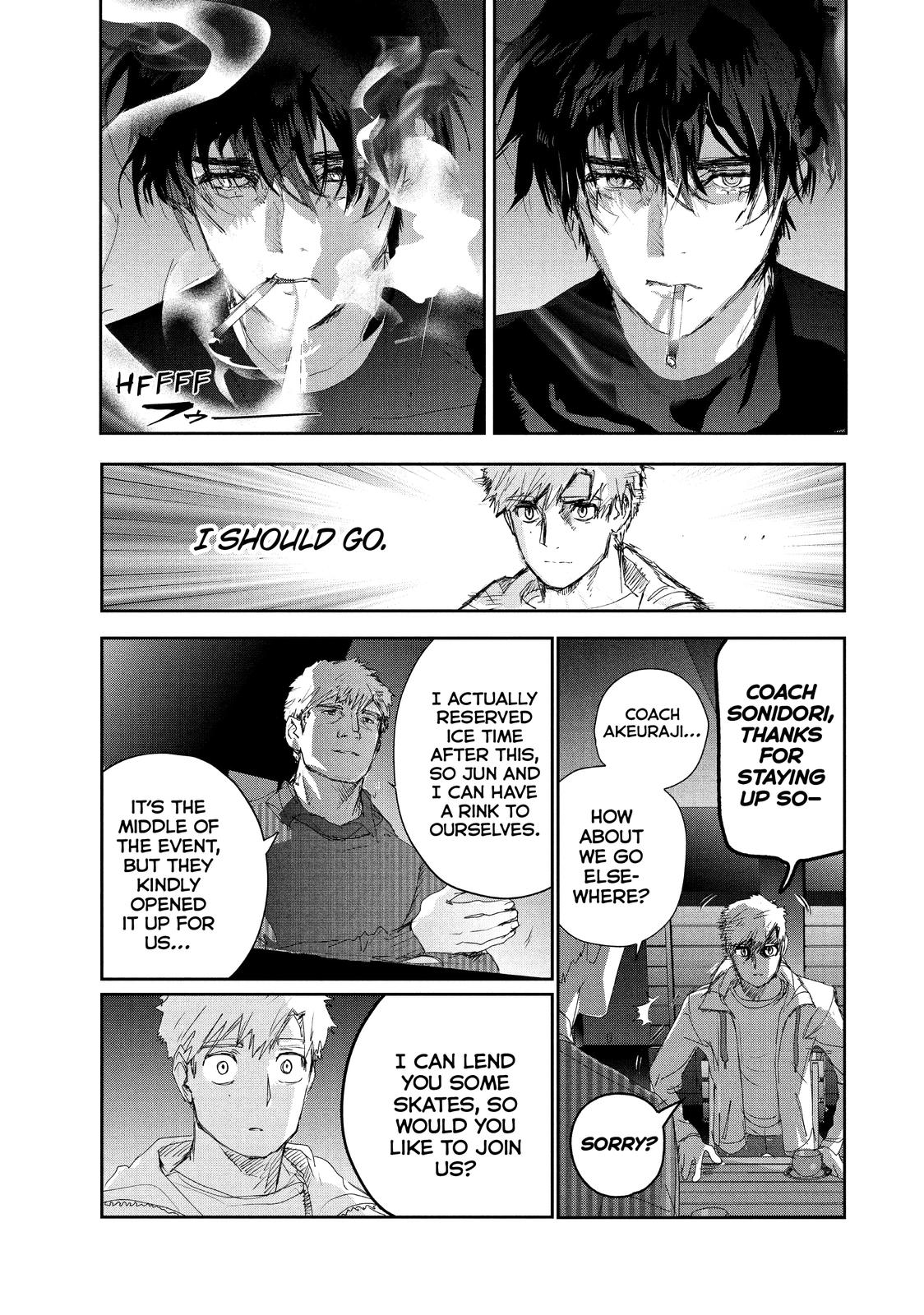 Medalist manga, chapter 22, page 7 of 45