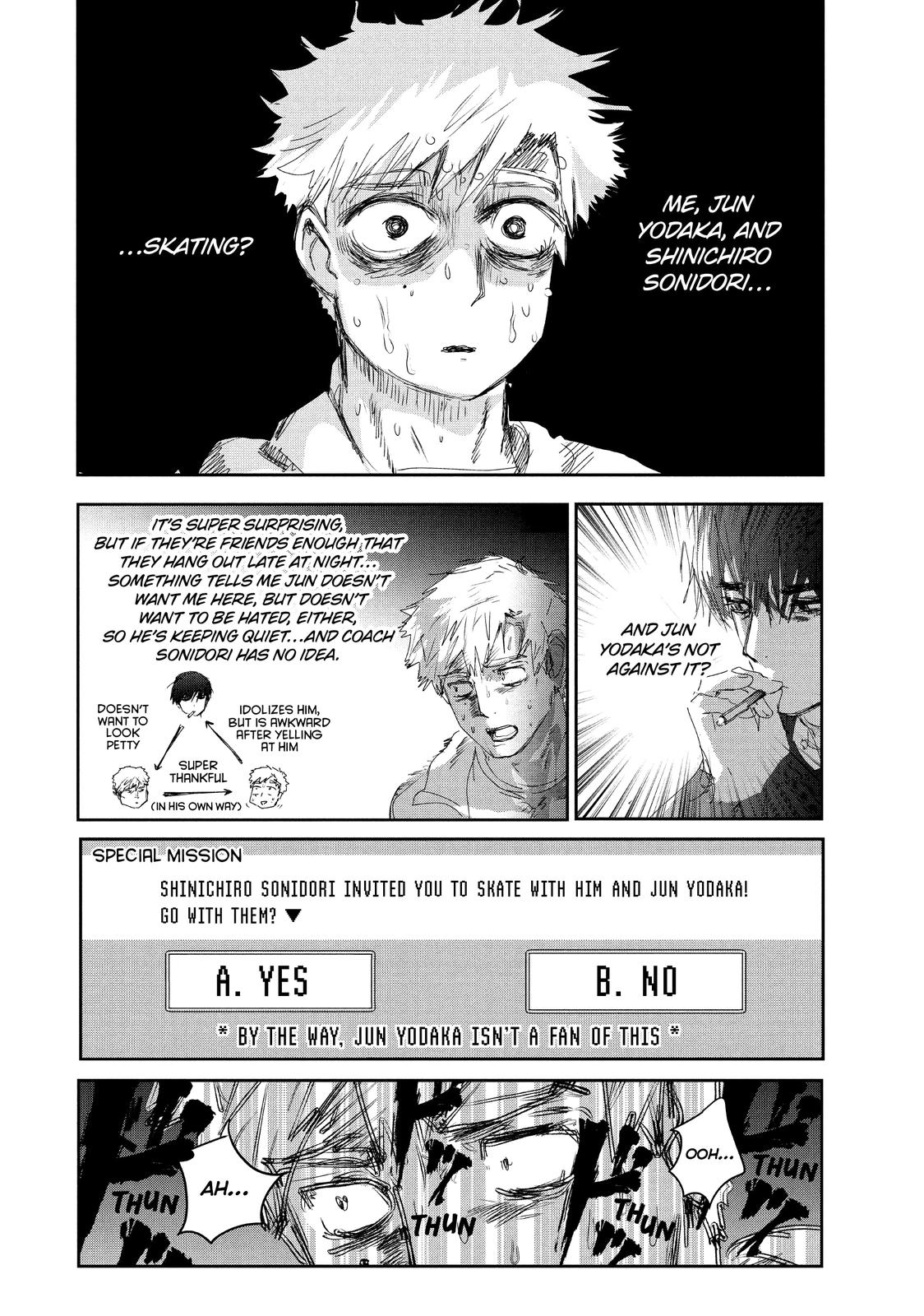 Medalist manga, chapter 22, page 8 of 45