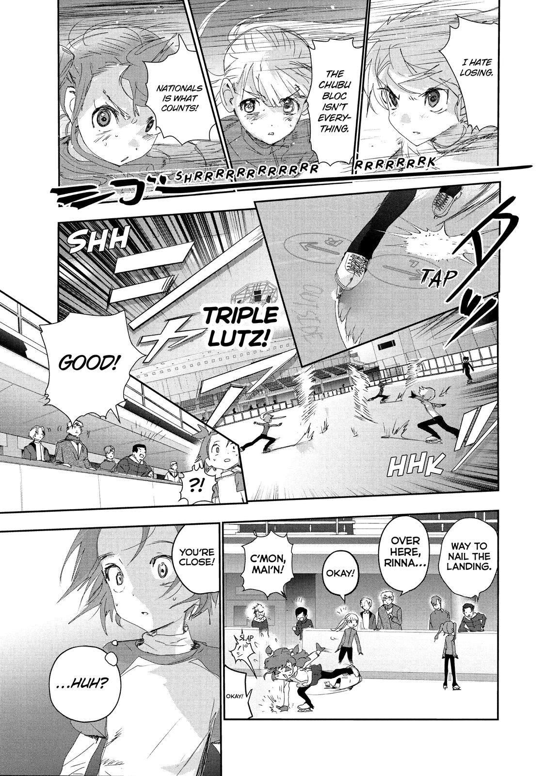 Medalist manga, chapter 23, page 19 of 48