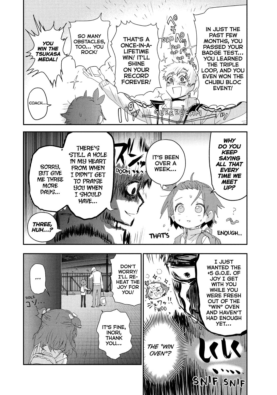Medalist manga, chapter 23, page 2 of 48
