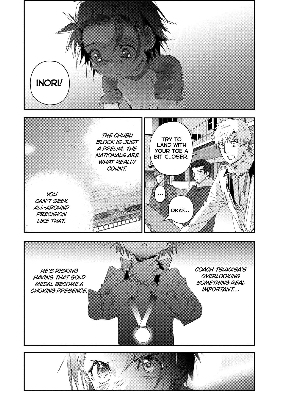 Medalist manga, chapter 23, page 24 of 48