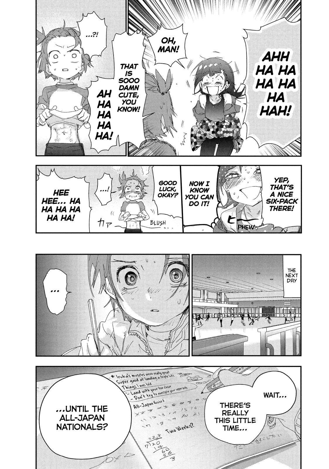 Medalist manga, chapter 23, page 35 of 48