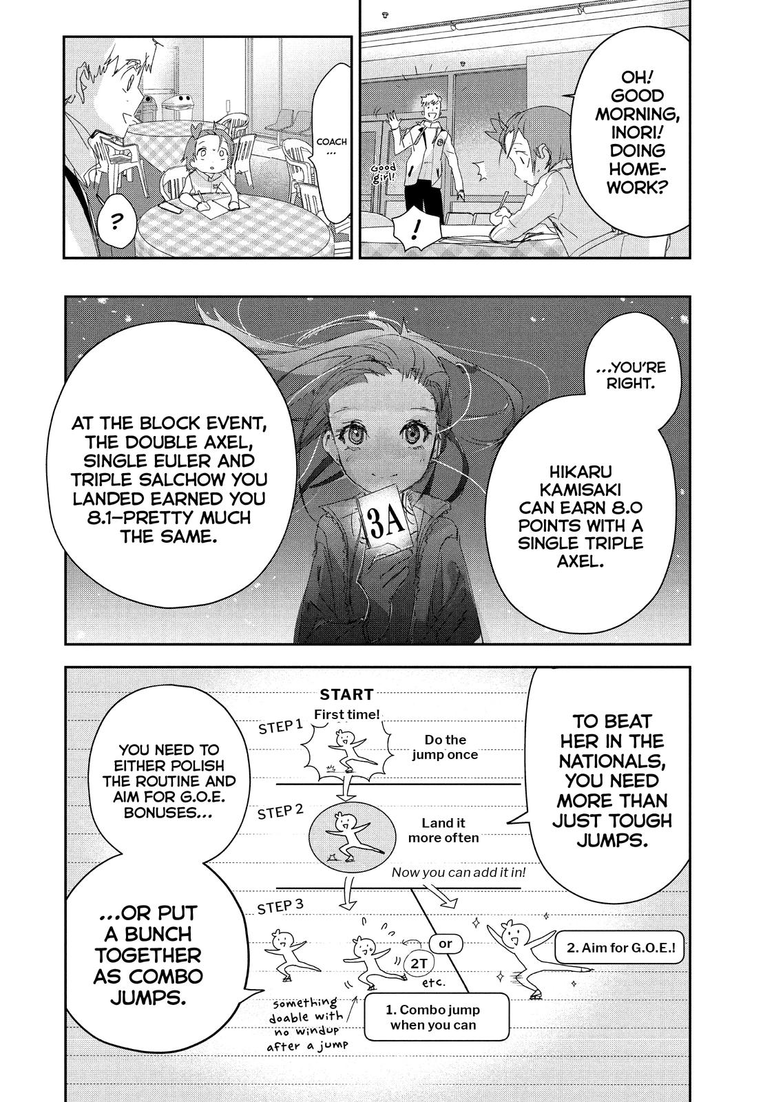 Medalist manga, chapter 23, page 36 of 48
